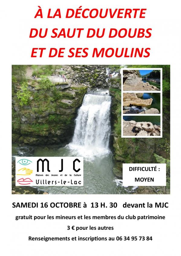 Affiche saut du doubs 4