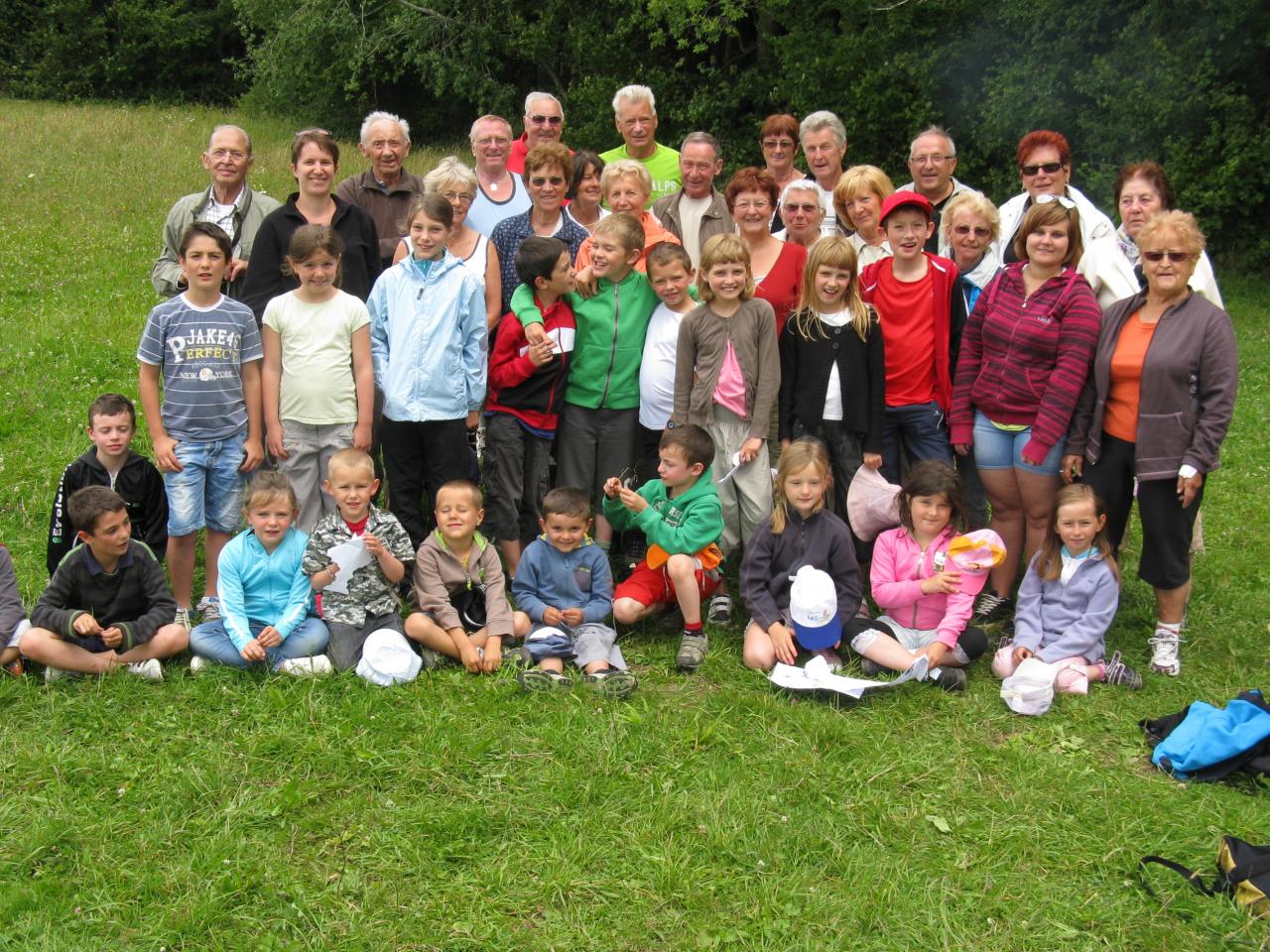 Balade avec les membres de l'age d'or -ALSH