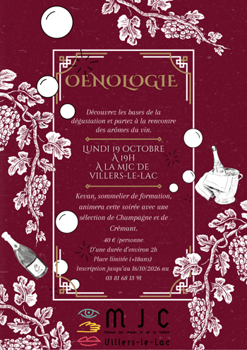 Affiche degustation mjc 1