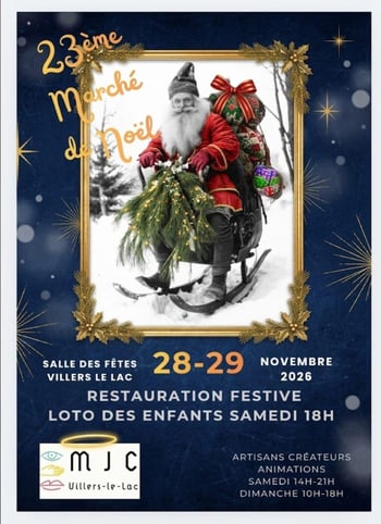 Affiche marche de noel 2026