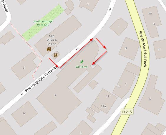 Openstreetmap pour recreation